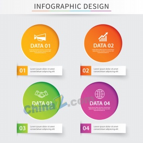 宣传信息图表矢量素材